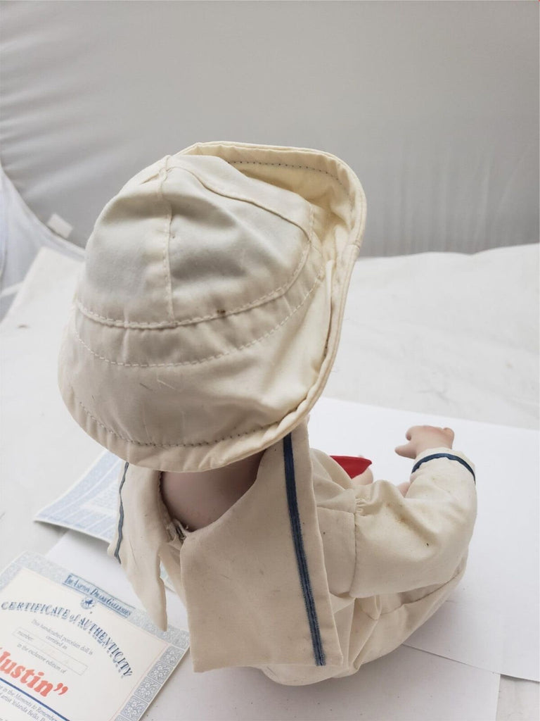 The Ashton Drake Galleries Justin Boy Porcelain Doll By Yolanda Bello