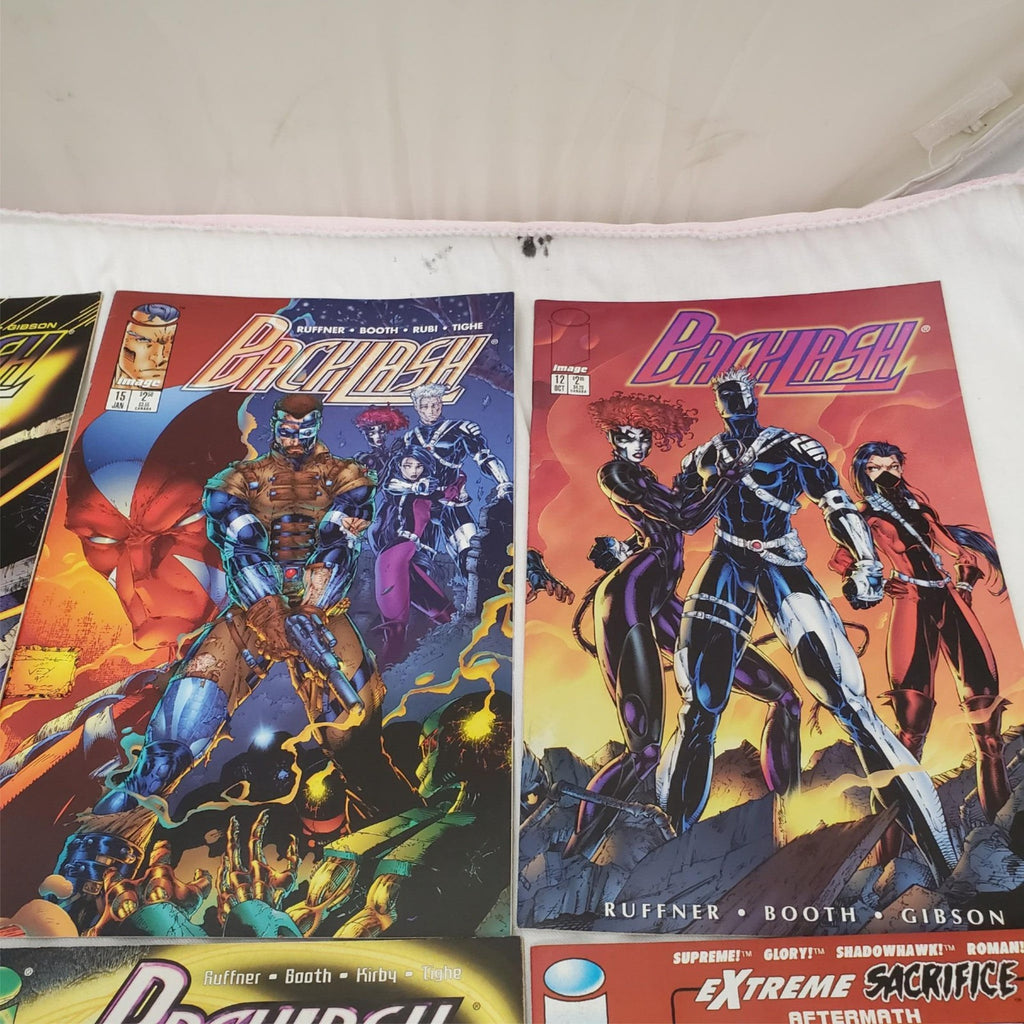 Lot of 12 Backlash Brigade Marvel Archer & Armstrong Comic Books #18