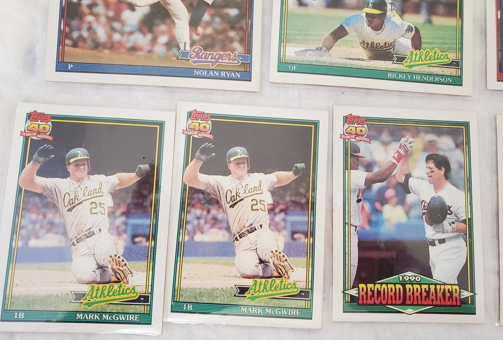 Topps 40 Years Of Baseball Rangers Nolan Ryan & More Basketball Trading Cards