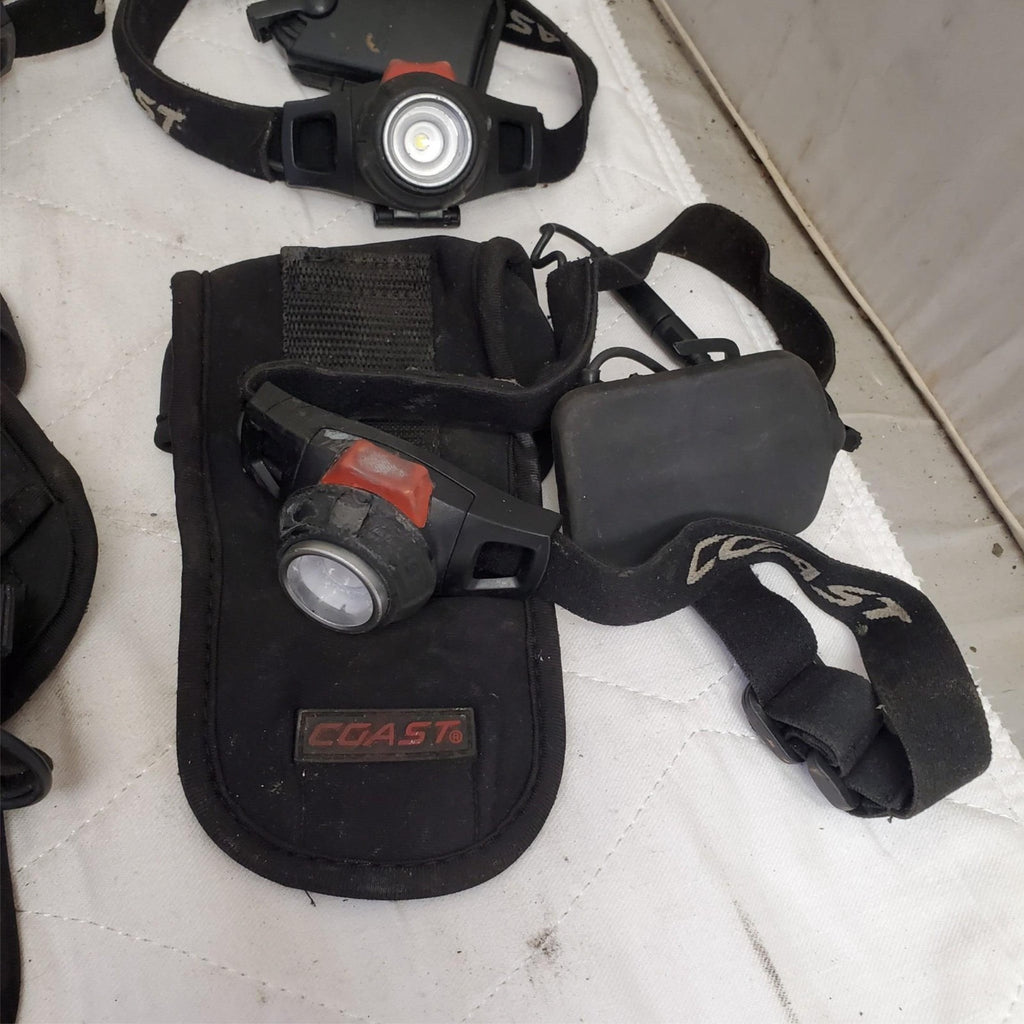 Lot of Assorted Coast & Streamlight LED Headlamps LOT-969