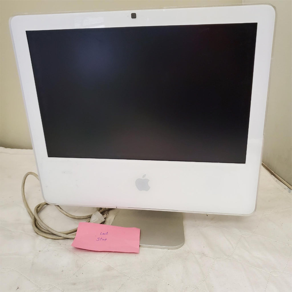 Apple iMac 17 in All In One Computer White Good Condition