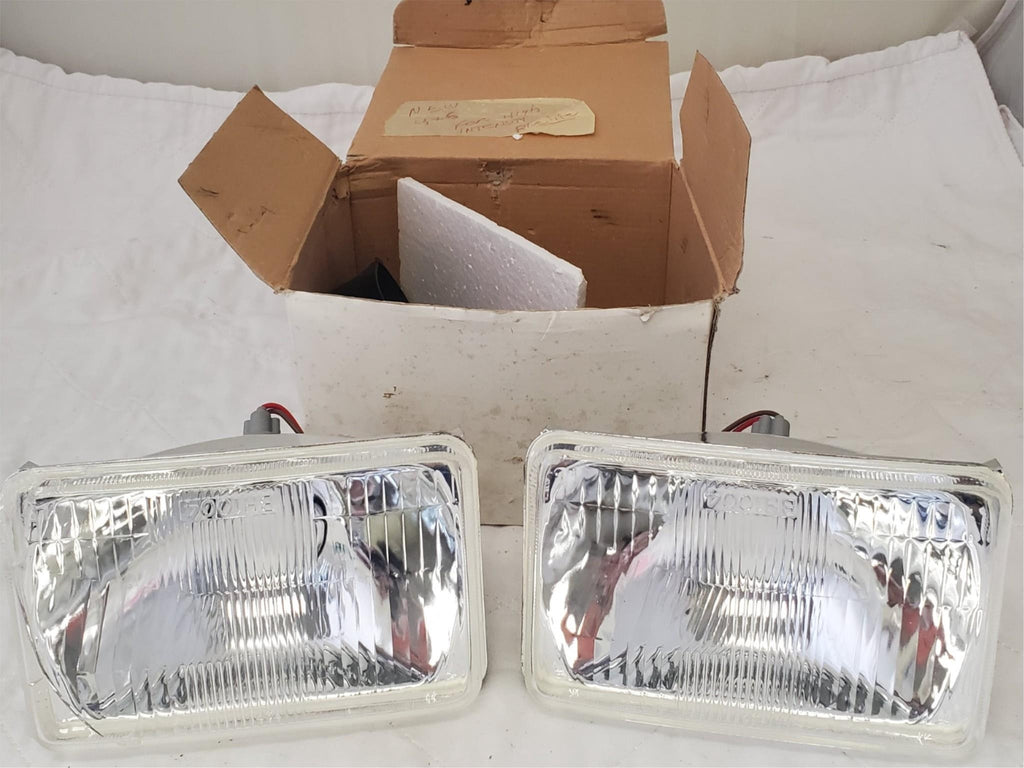 Set of 2 4x6" BH1004 Square Headlights Assembly