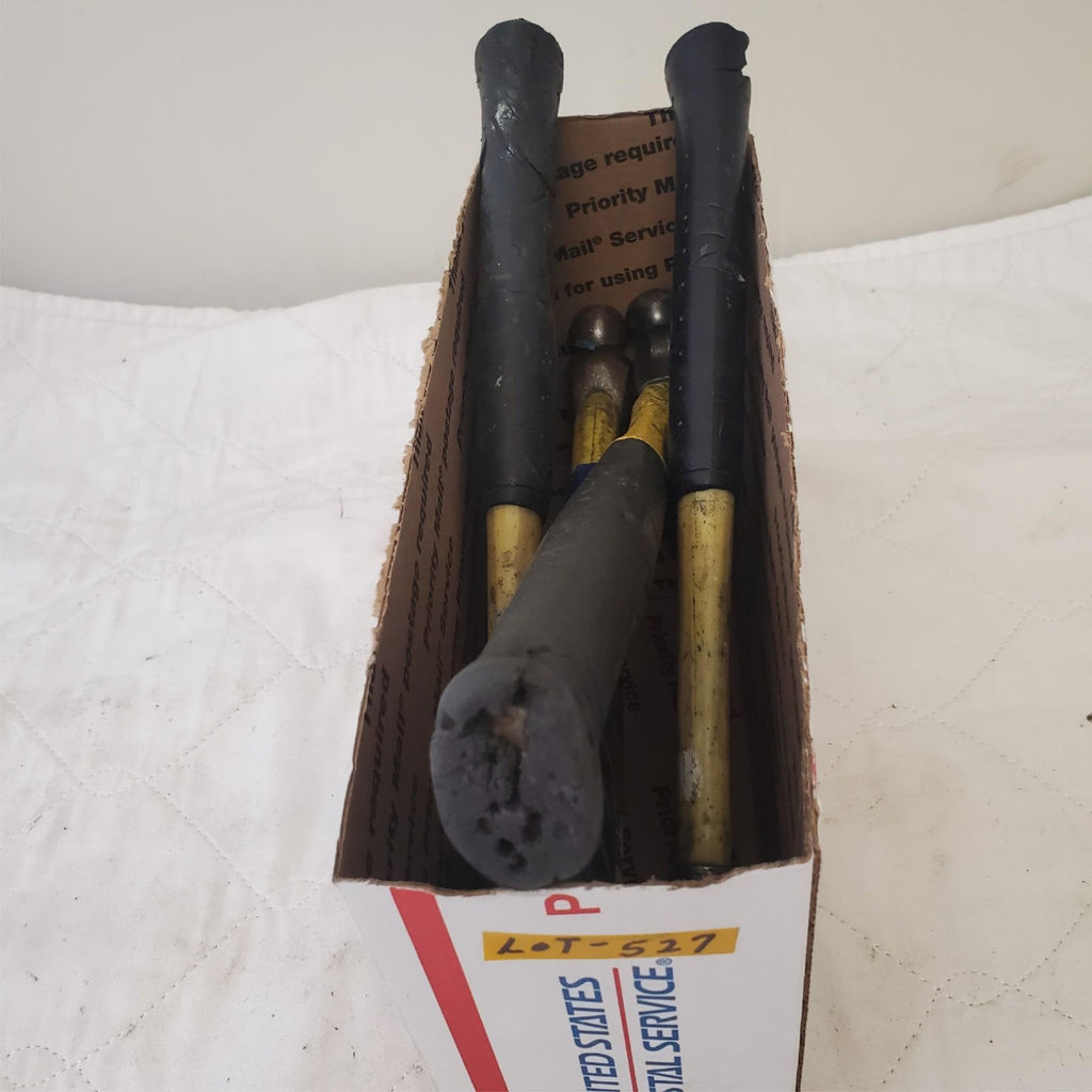 Lot of 4 Blue Point, Stanley & Others Brands Ball Peen Fiberglass Hammer LOT-527
