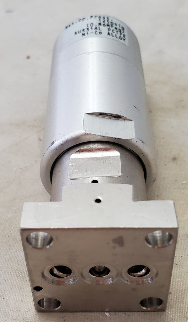 Pneumatic N.C. 3870-00898 Diaphragm Air Valve 3Port-I 58-87 Psig 125 Psig Max