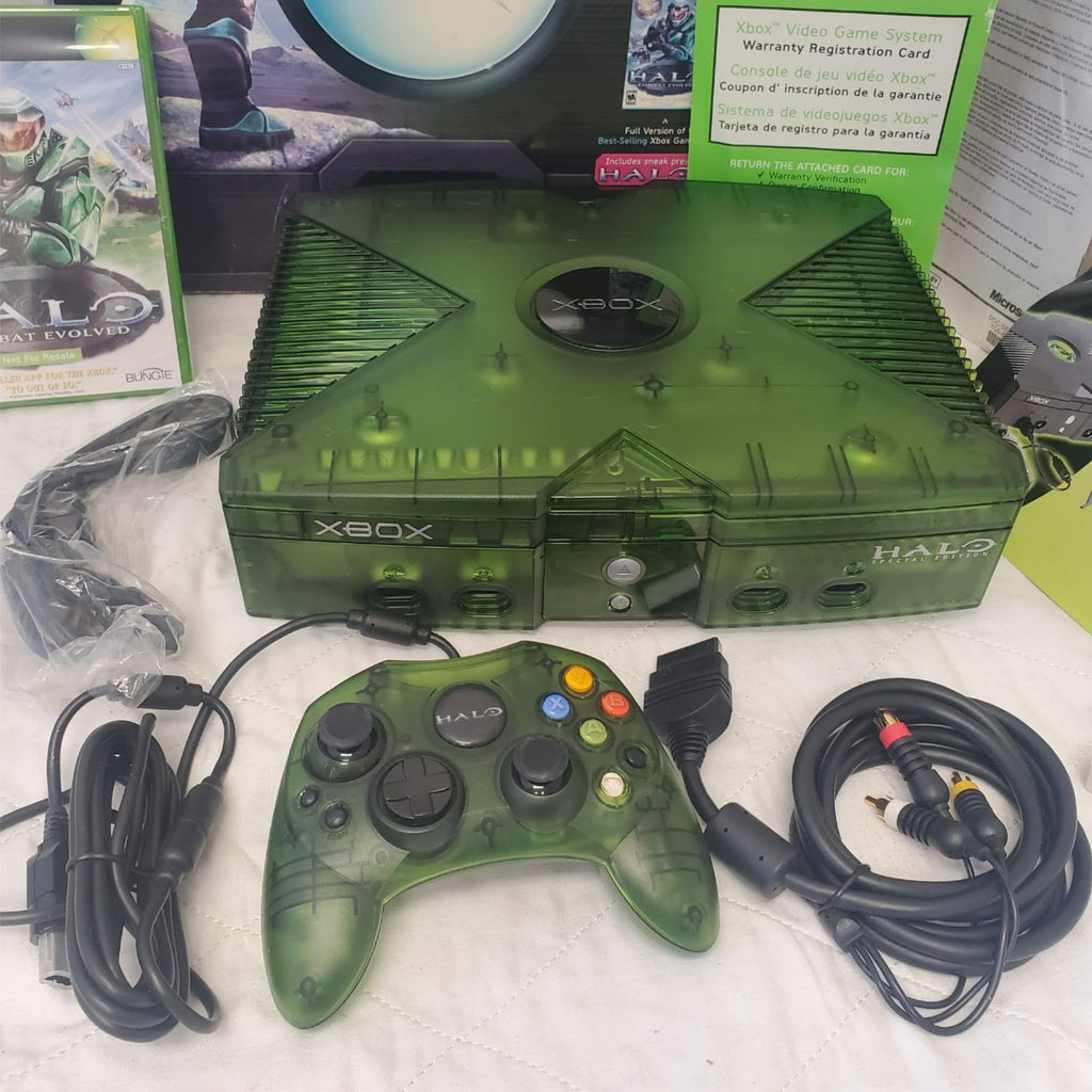 Microsoft Halo Combat Evolved Special Edition Xbox Video Game System Console
