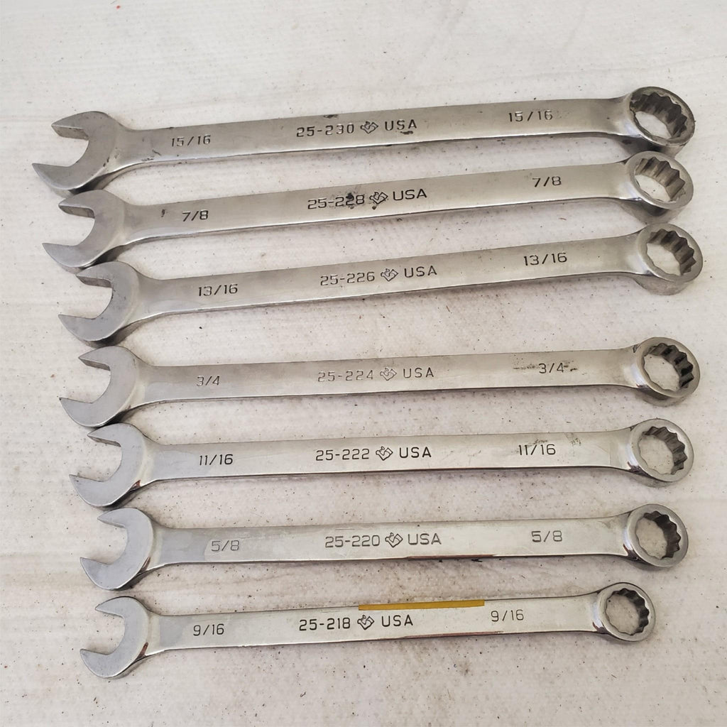 Lot of Assorted Armstrong Combination Box Wrenches LOT 595