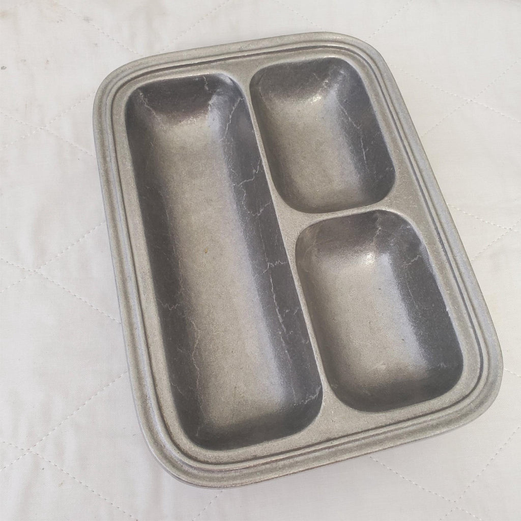 Vintage Wilton Armetale 3 Section Serving Plate
