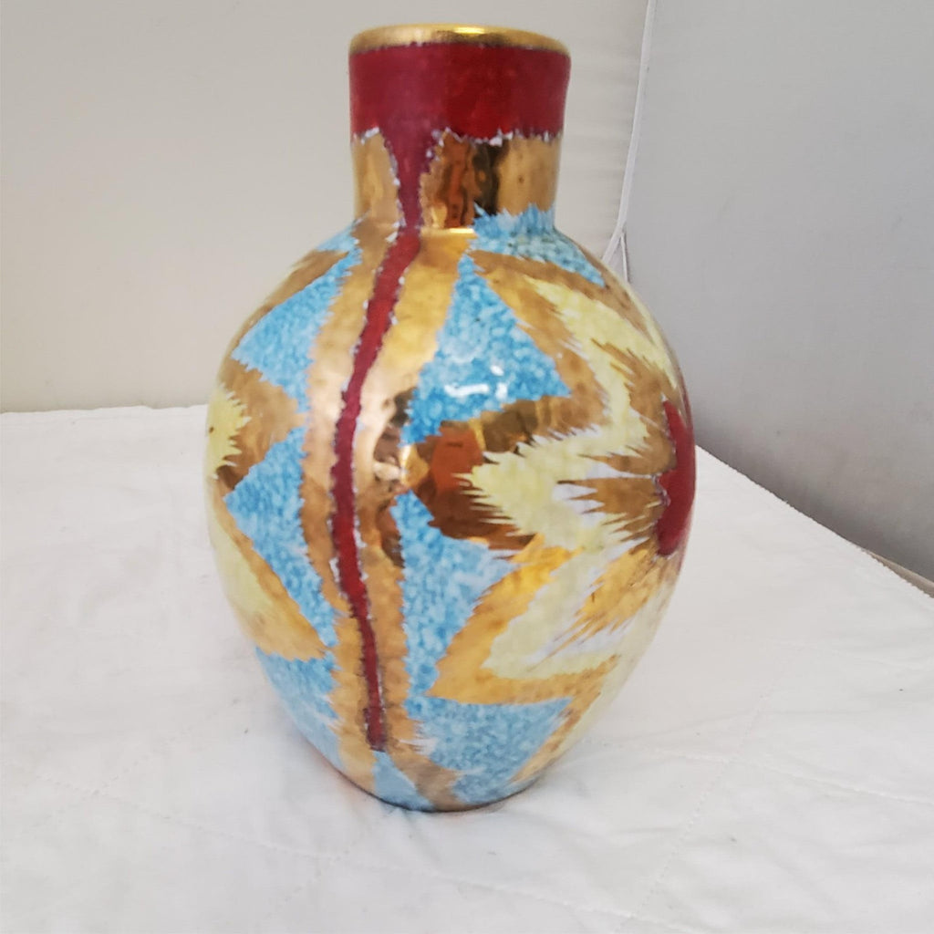 Glass Of Venice Murano Glass Vesuvio Vase