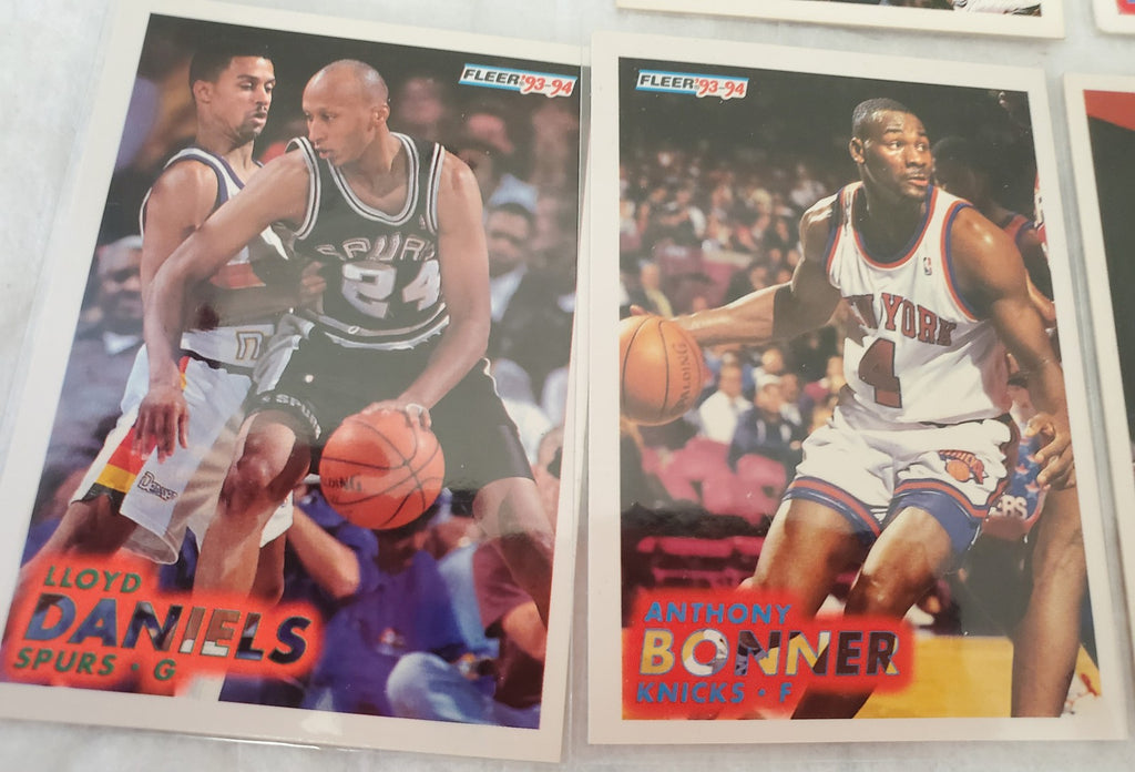1993-94 Fleer Michael Jordan Harold Miner Heat and More Baseball Trading Cards