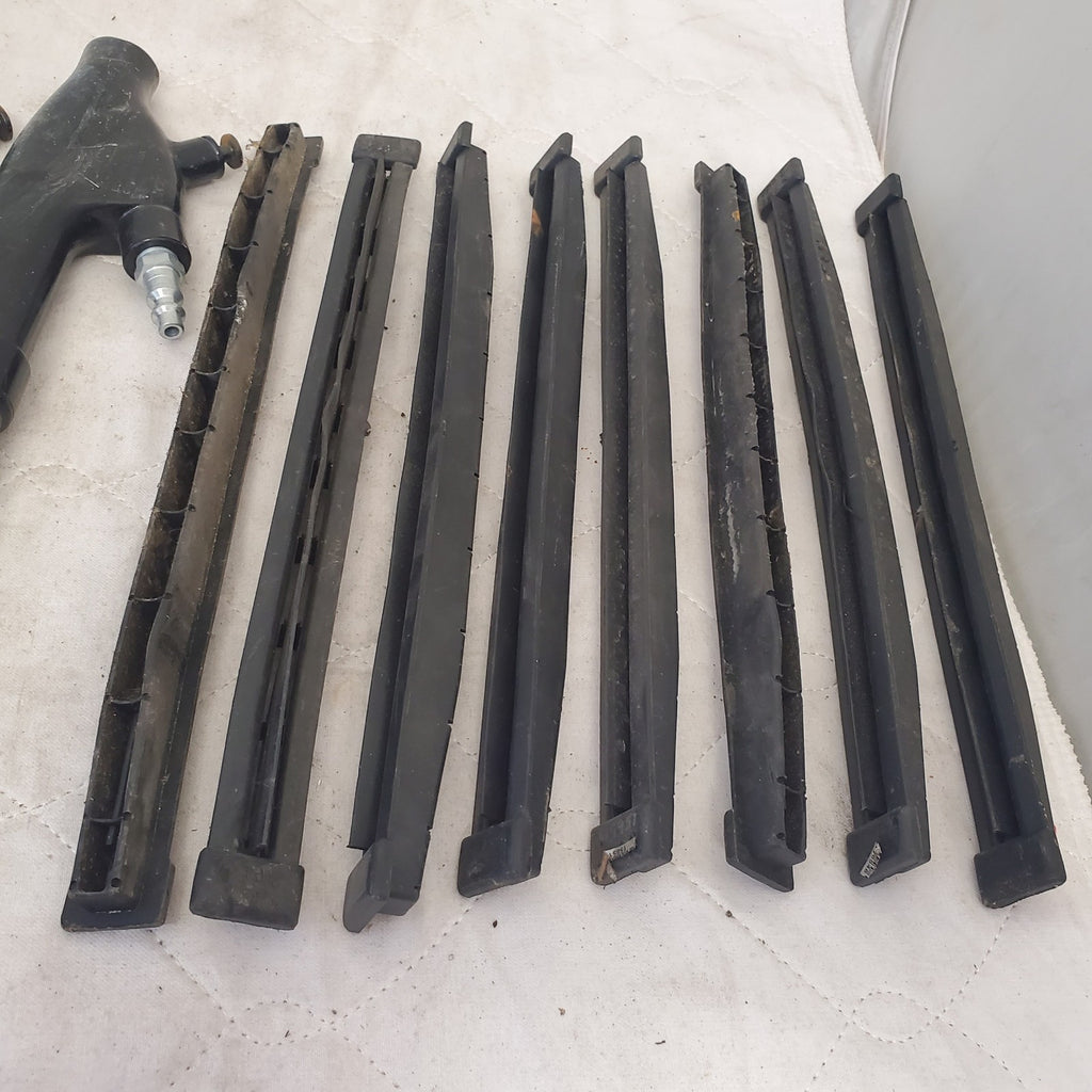 Large Lot of Mina-Vac Aluminum Air Vacuums