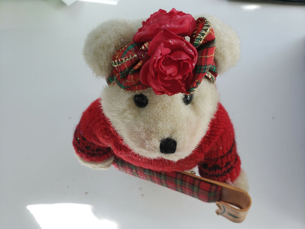 Vintage Out of the Woods Originals Collectible Christmas Teddy Bear