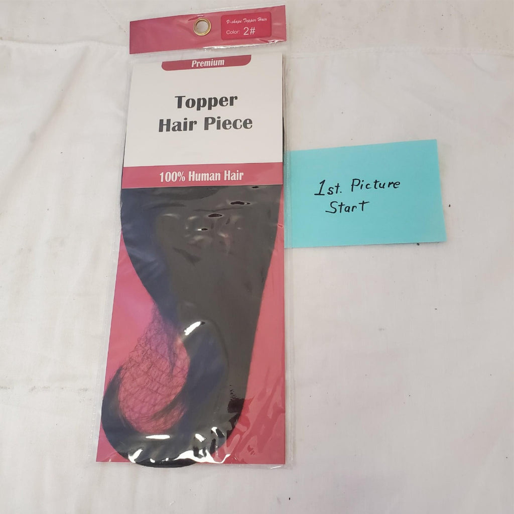 Topper Hair Piece 100% Human Hair X00466XP75