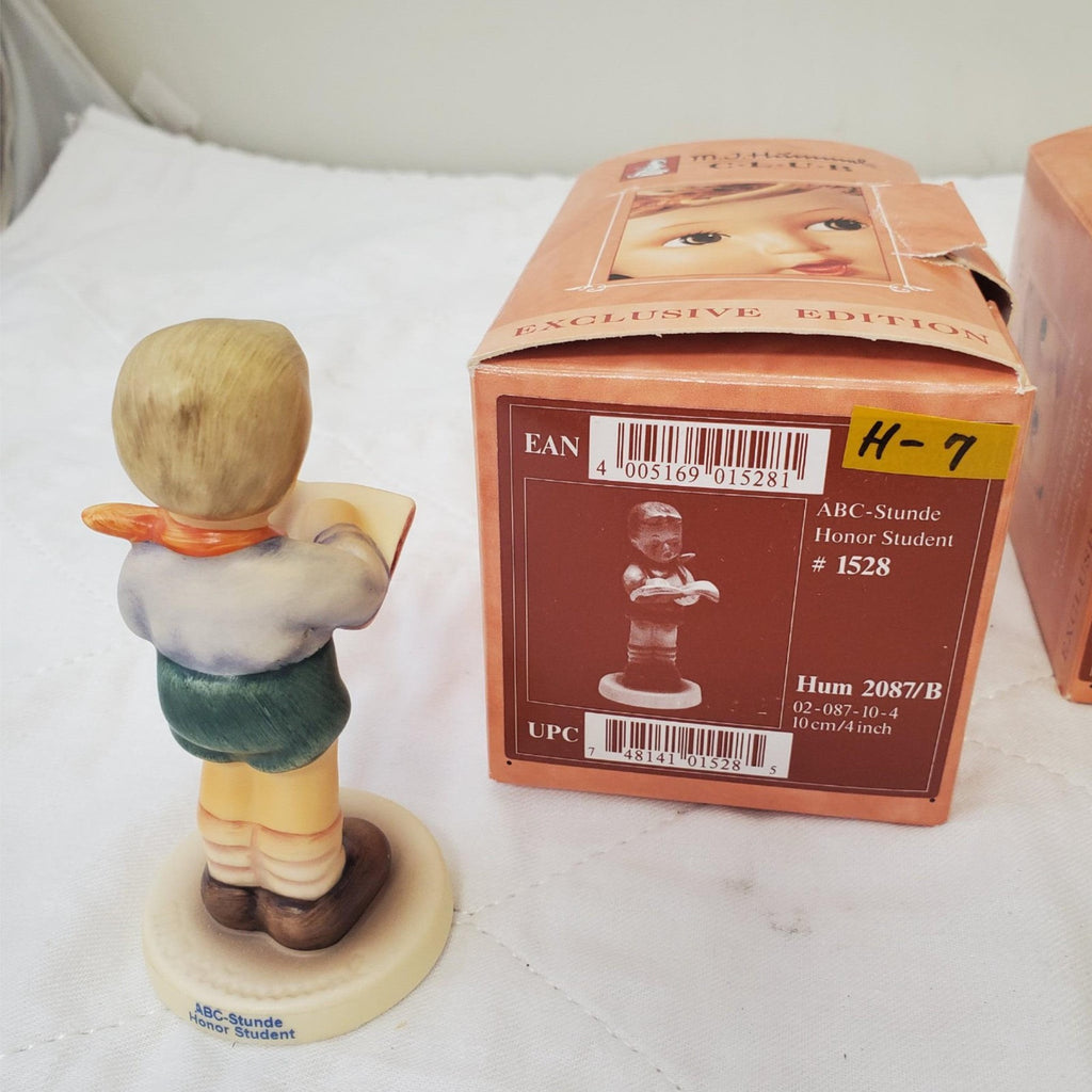 Set of 3 Hummel Figurines Honor Student , Puppet Princess & Pigtails H-7