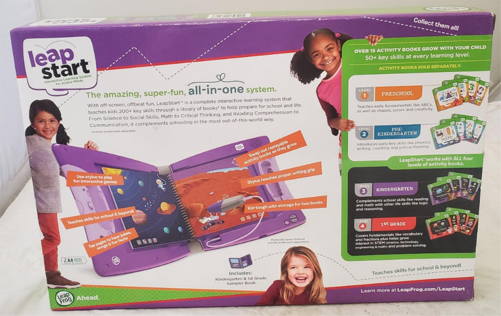LeapFrog LeapStart Interactive Learning System Kindergarten and 1st Grade
