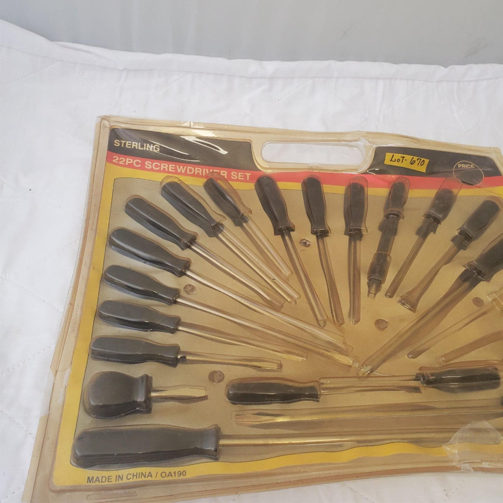 Sterling 22PC Screw Driver Set LOT-670