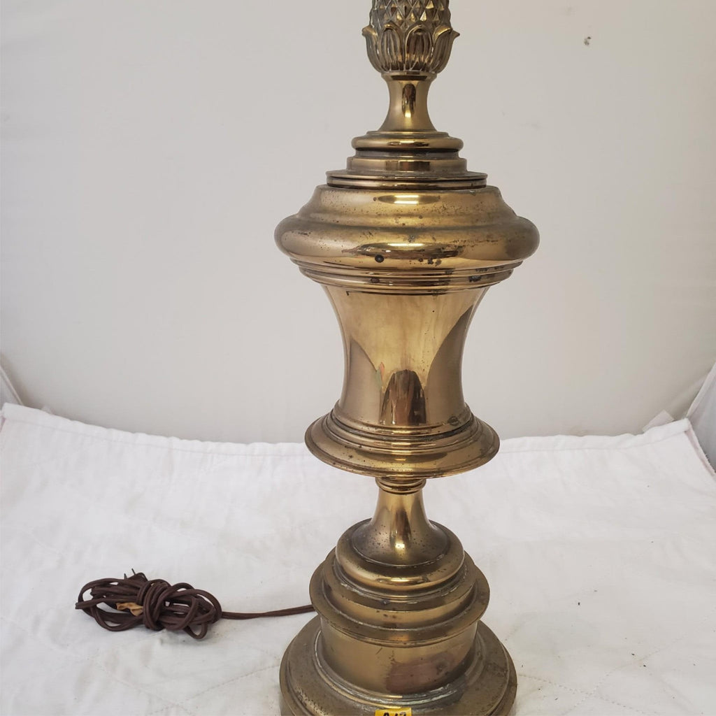 Vintage Stiffel Solid Brass Portable Table Lamp A12