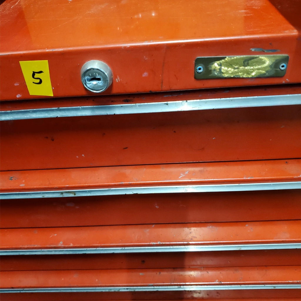 SNAP-ON 6 Drawer Single Bank Tool Box Cabinet (5)