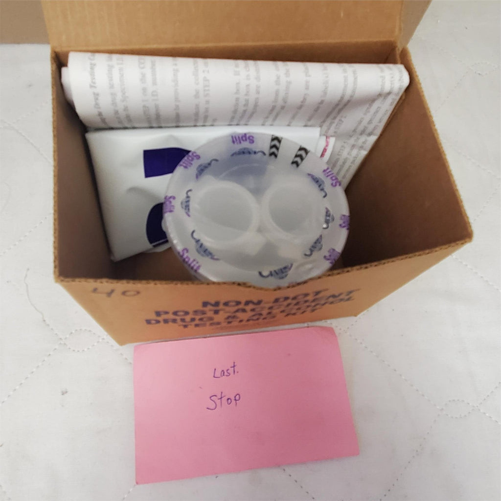 NON-Dot Post Accident Drug & Alcohol Testing Kit Lot of 5