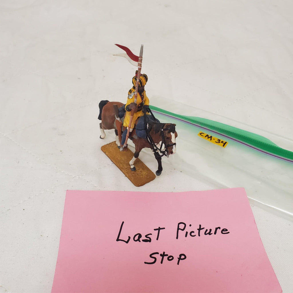 Metal Hand Painted 54mm SOE002 Skinner's Horse Lancer CM-34