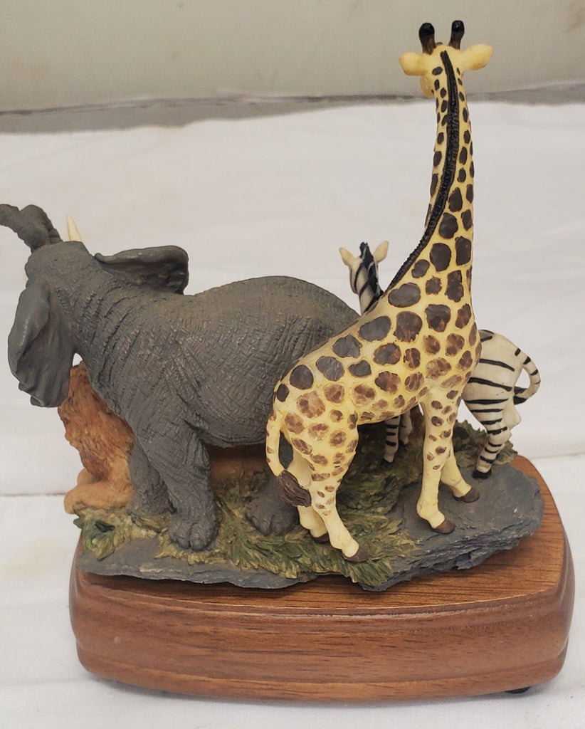 Westland Limited Edition Natures Images Zoo Animals Music Box
