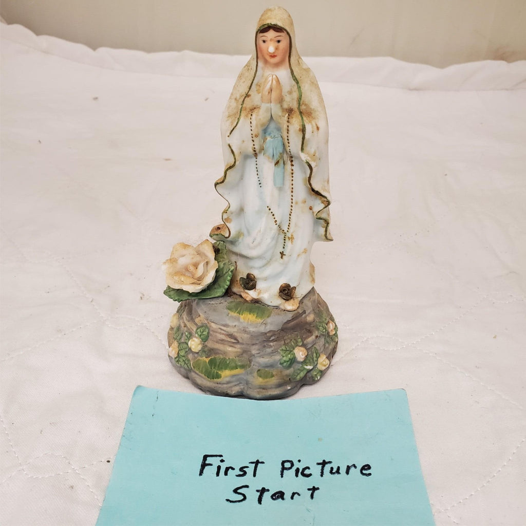 Sankyo Porcelain Mary Figurine