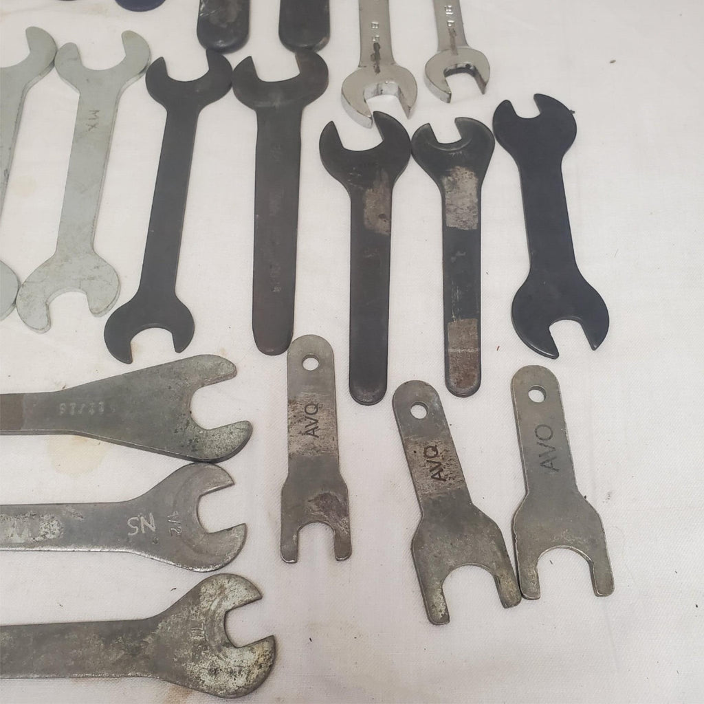 Lot of 29 Assorted Open End Spanners Wrenches Set LOT-973
