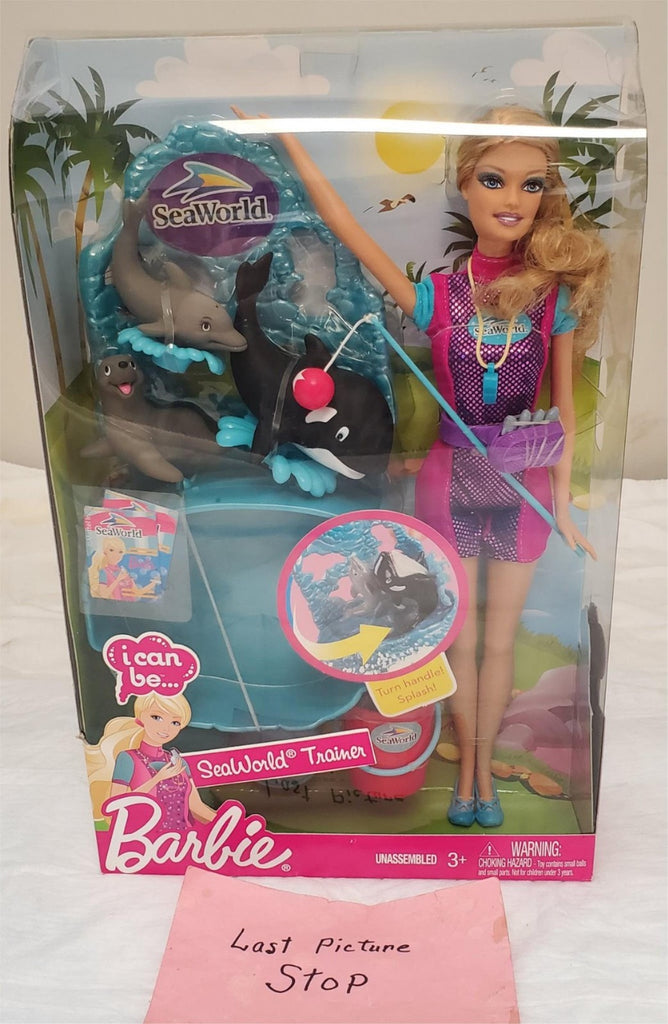 2009 Barbie I Can Be SeaWorld Trainer Doll Mattel Career Series