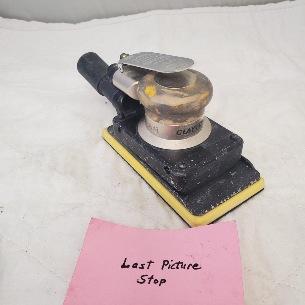 Clayton Pneumatic Jitterbug Random Orbital Air Palm Sander