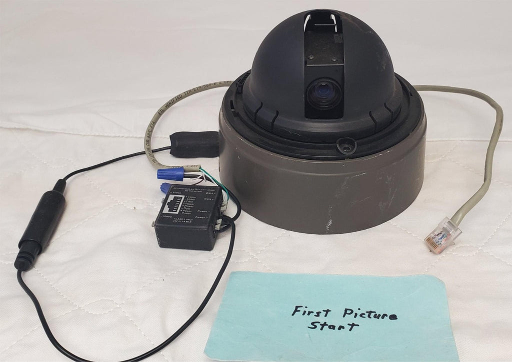 Pelco Spectra Mini DD4 Dome Camera with NVT NV-218A-PVD Video Transceiver #1