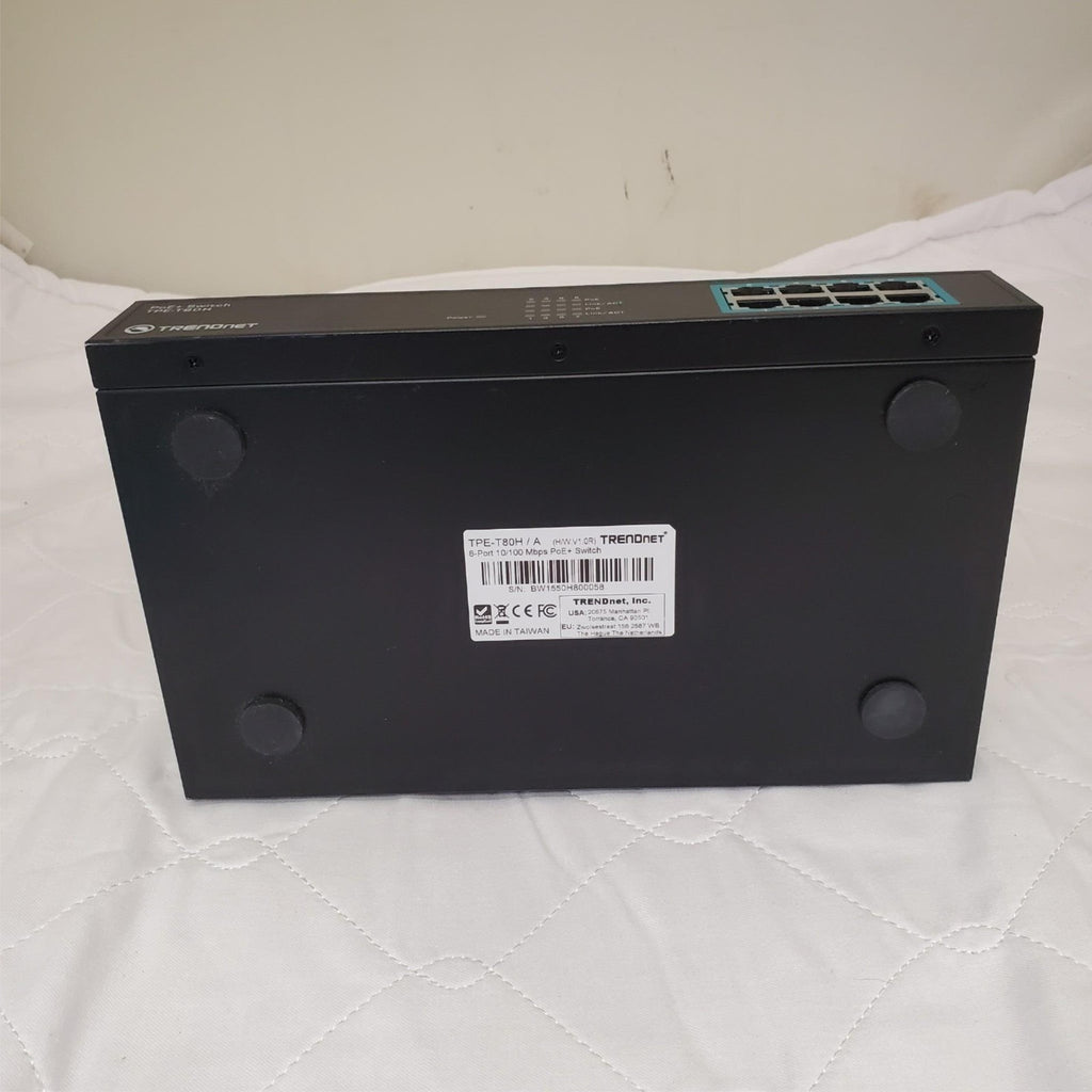 Trendnet TPE-T80H 8-Port 10/100Mbps Greennet PoE+ Switch