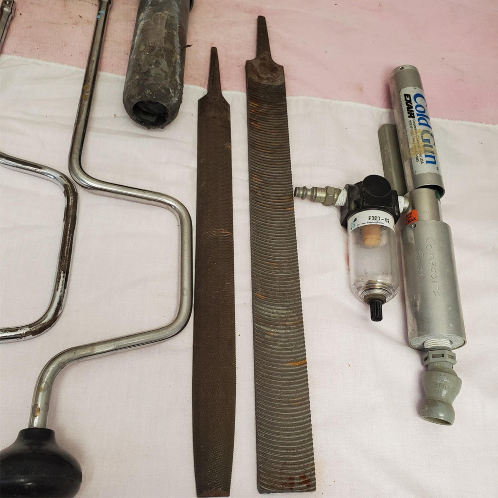Assorted Speed Drive Handle Rasp File Grease Gun Spot Cooling System Lot-947