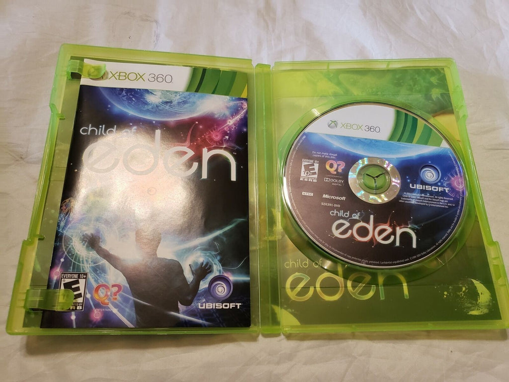 Child Of Eden Microsoft Xbox 360 Better with KINECT SENSOR Ubisoft