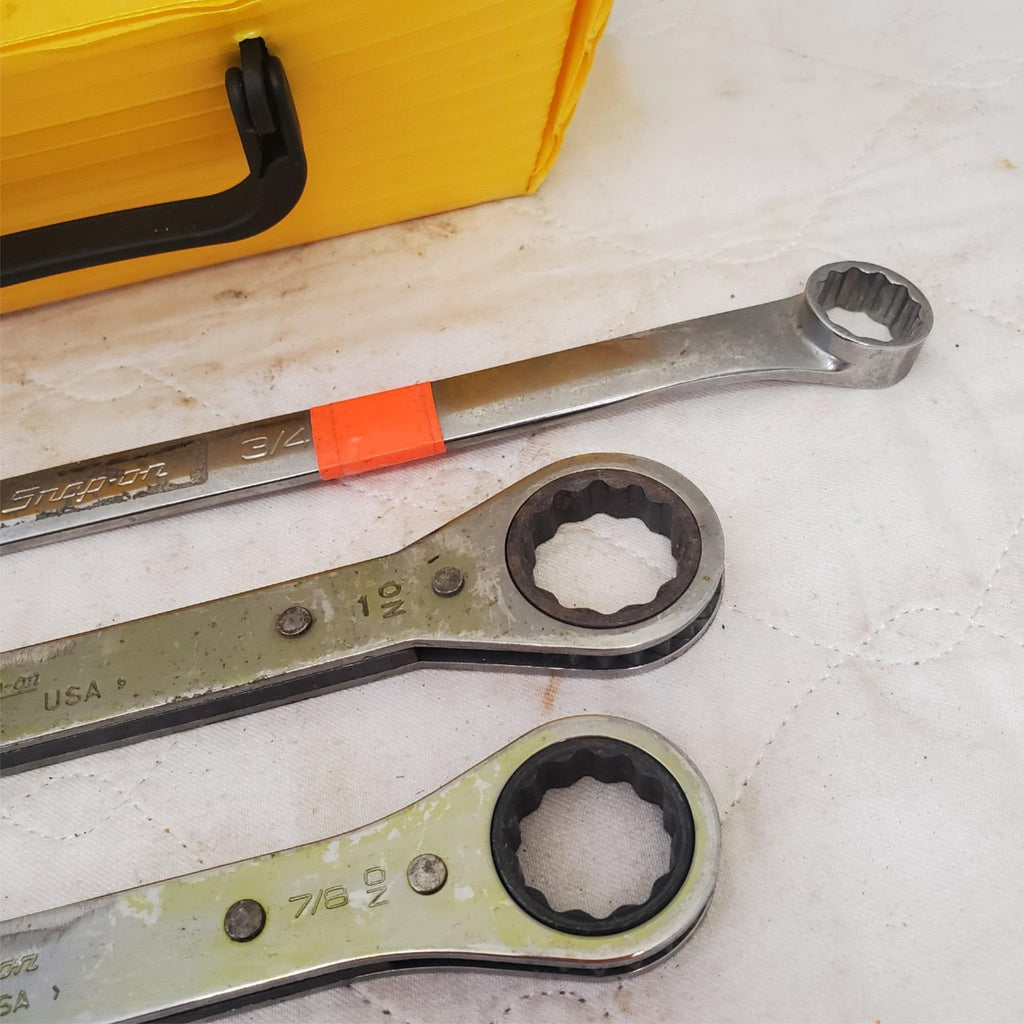 Lot of Snap-On Tools Double Offset Box Wrench LOT 554