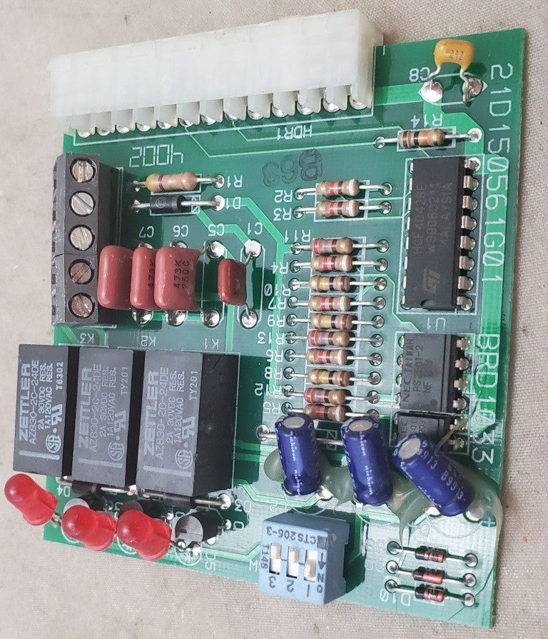 Used Trane Zettler Zone/Bypass Control Card Zzcardal010 21D150561G01 1150561 REV