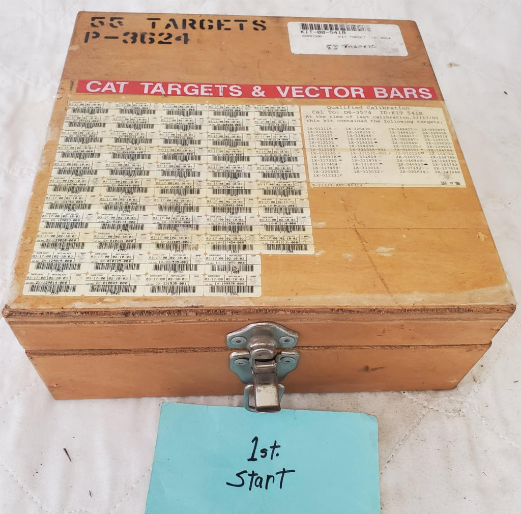 BCX P-3624 Laser Cat Targets and Vector Bars Lot Kit