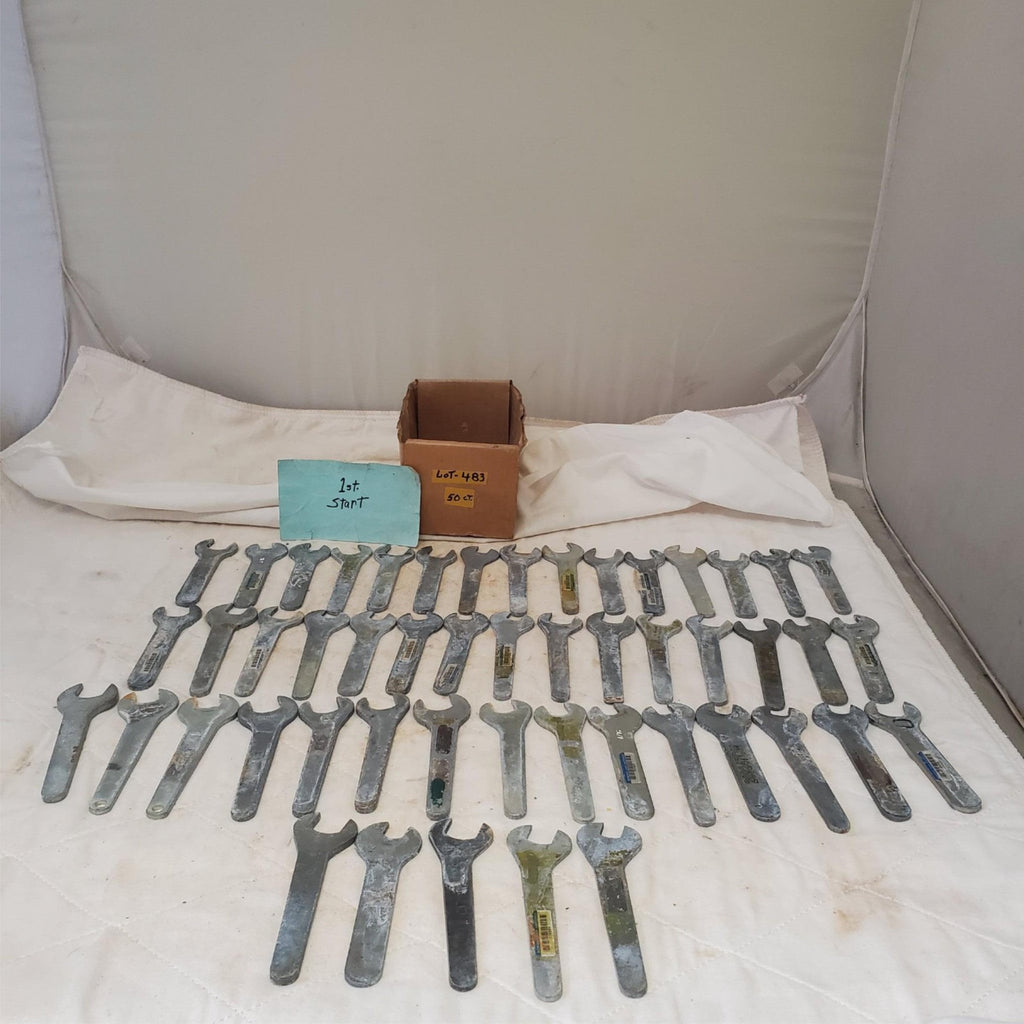 Lot of 50 Assorted Open End Service Wrench Tool LOT 483