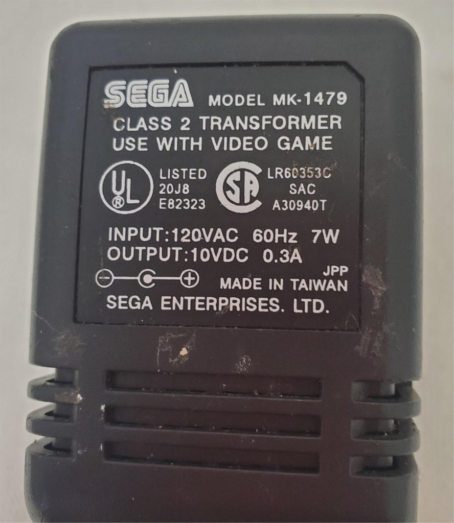 Sega Genesis MK-1479 AC Power Supply Adapter
