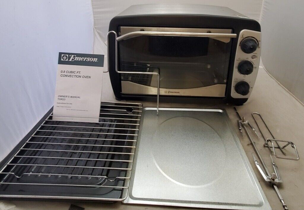 Emerson TOR23 Owners Manual 0.8 Cubic FT. Convection Toaster Oven