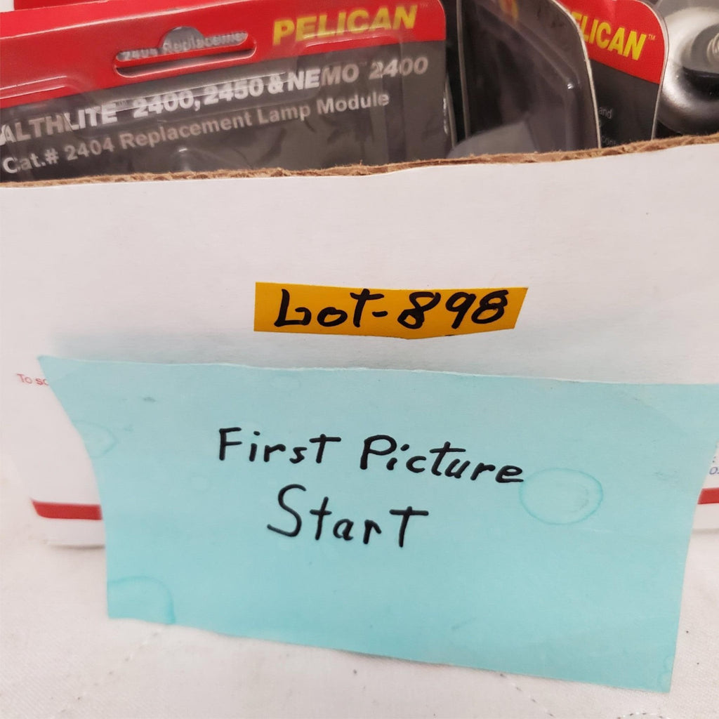 Lot of 14 Pelican Stealthlite 2400 2450 Nemo 2400 Flashlight LOT-898