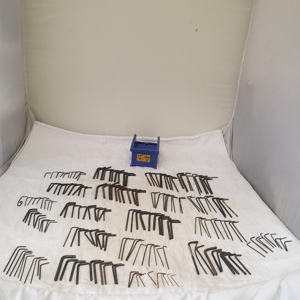 Lot of 200 Pieces  Allen/Hex Wrenches All Purpose Mixed Sizes LOT170