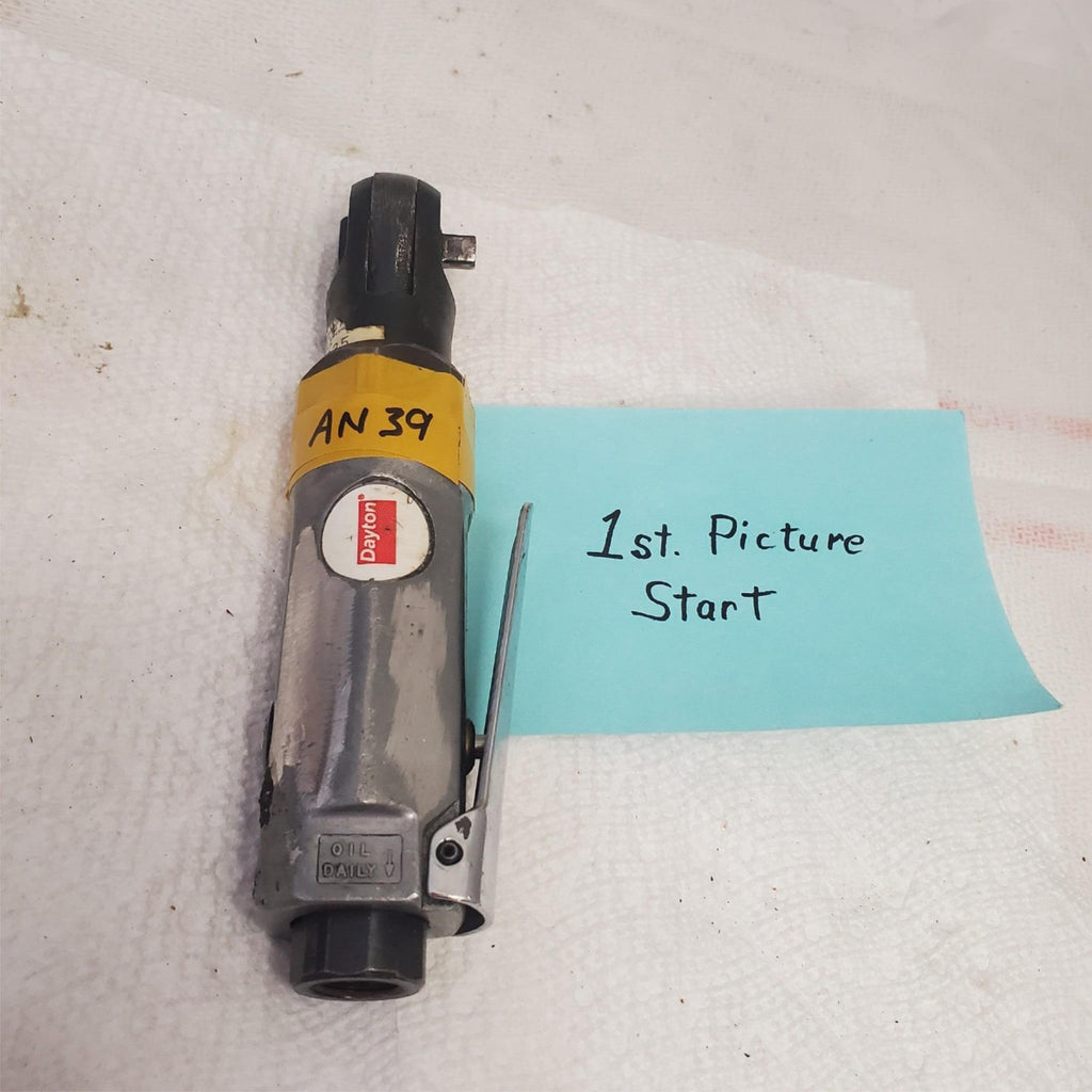 Dayton 4LG56 1/4" Mini Air Ratchet Wrench AN39
