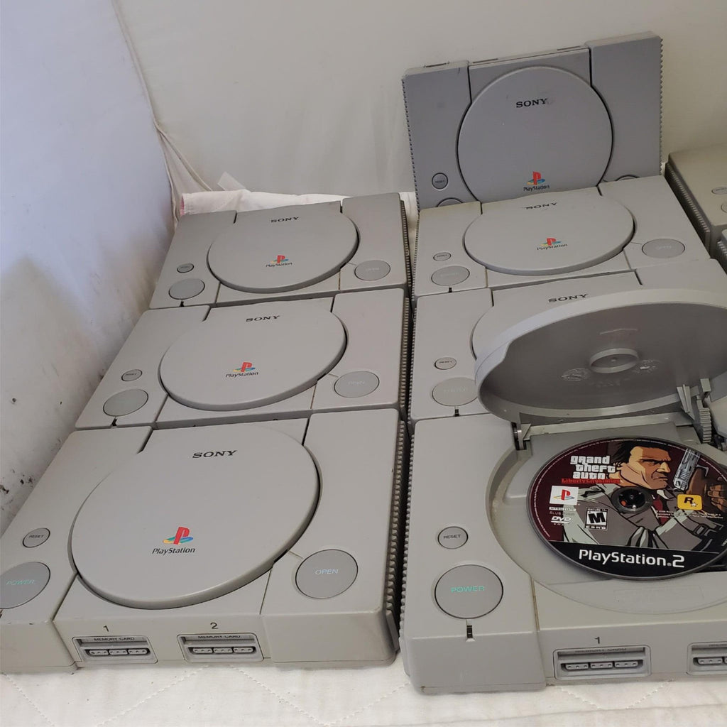 Lot of 10 Sony Play Station 1 Consoles For Parts #2