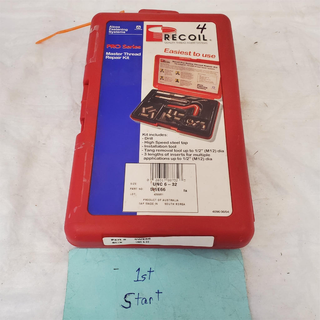 Recoil Quality Thread Insert Systems Pro Series Thread Repair Kit- BWE66 #4