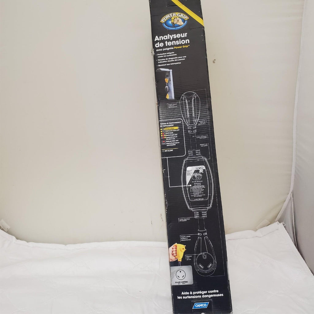 Camco Power Grip 30A RV Circuit Analyzer Plug Surge Protector