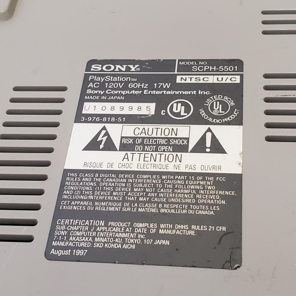 Lot of 10 Sony Play Station 1 Consoles For Parts #1