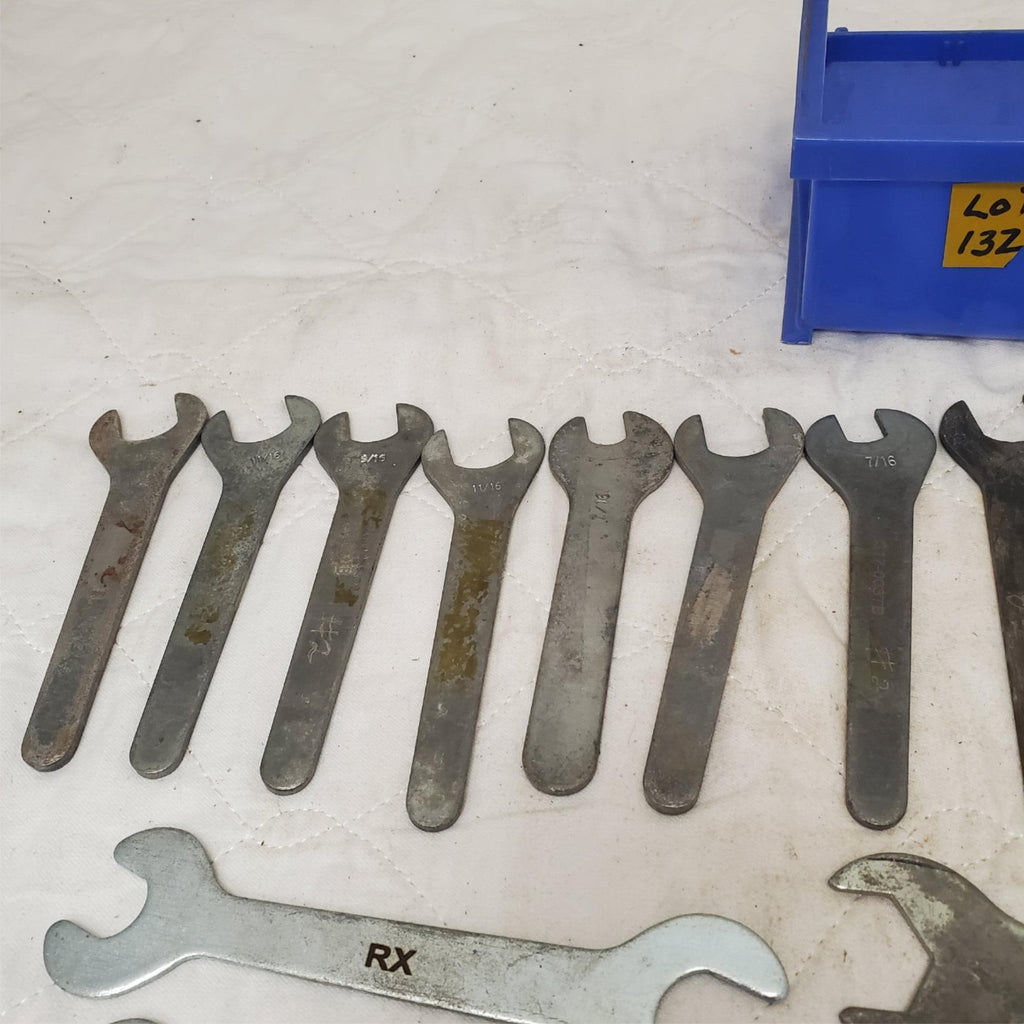 Lot of 27 Combination & Open End Wrenches LOT-132