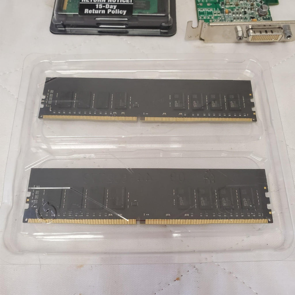 Lot of Various Computer Ram, PCI Adapter & Graphic Card