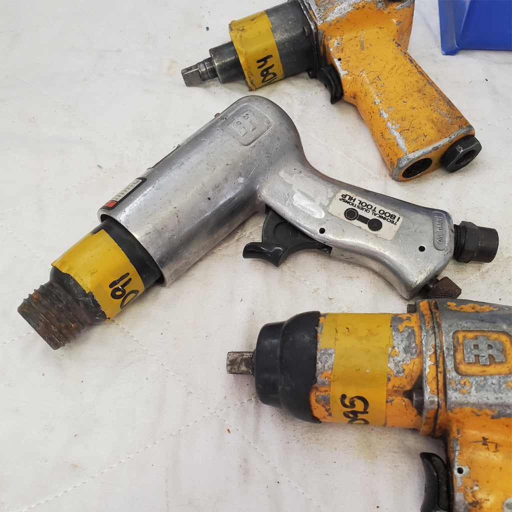 Lot of 5 Impactool Pneumatic Pistol Grip Nut Runner LOT-230