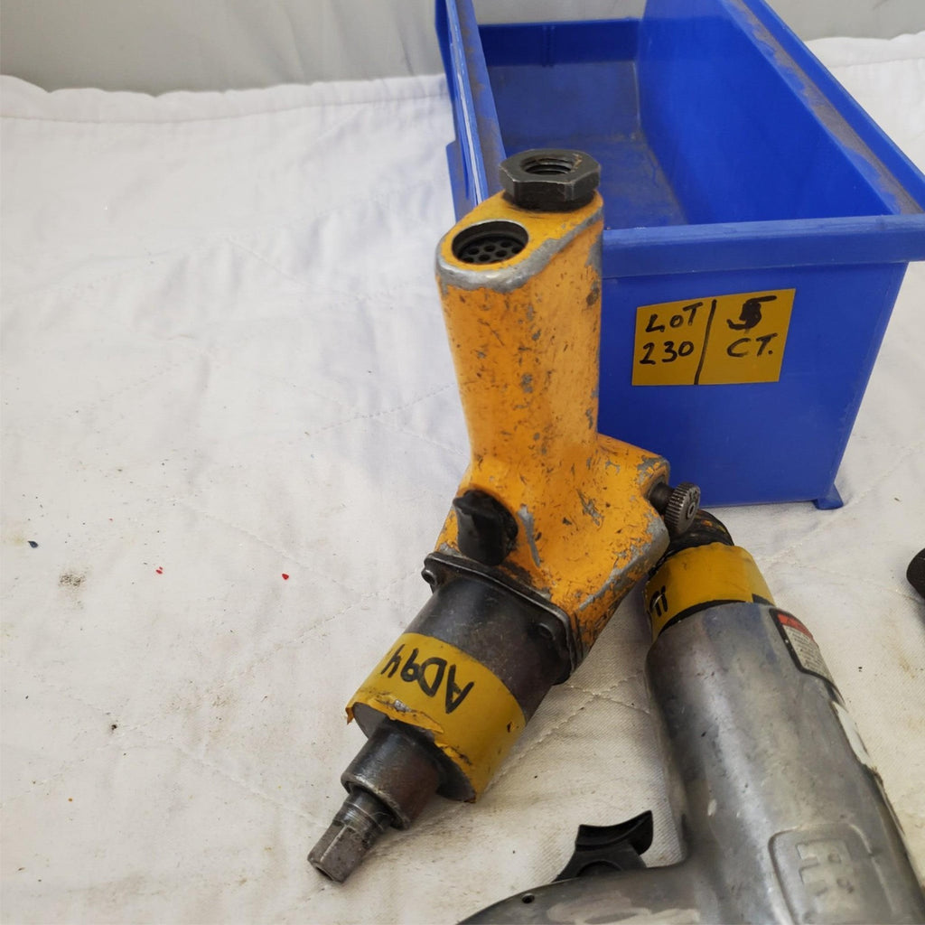 Lot of 5 Impactool Pneumatic Pistol Grip Nut Runner LOT-230