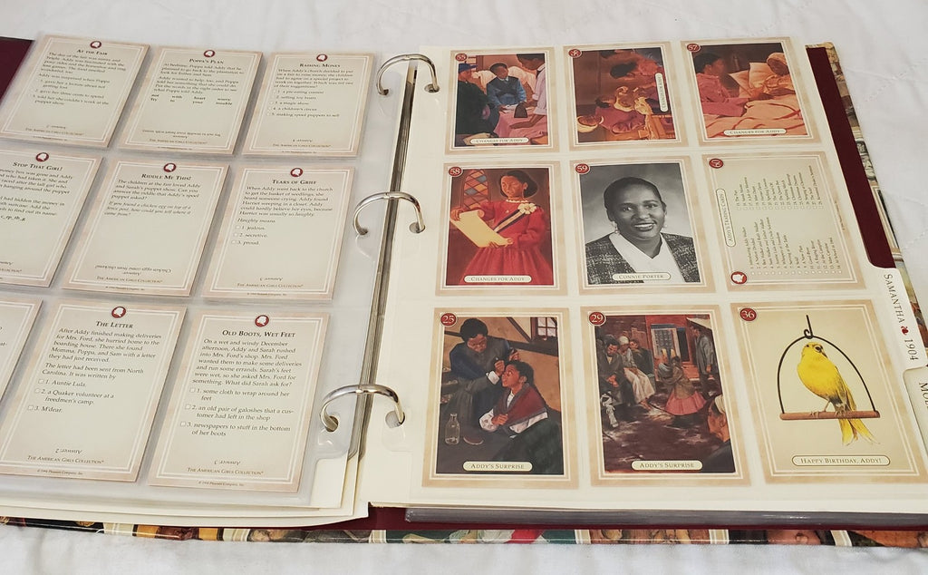 Vintage American Girls Collection Trading Album